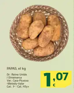 HiperDino Papas oferta