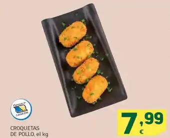 HiperDino Croquetas de pollo oferta