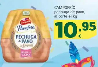 HiperDino CAMPOFRÍO pechuga de pavo oferta