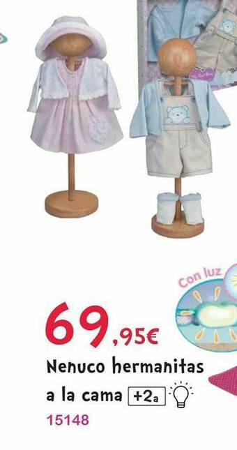 Josber Toys Nenuco Hermanitas A La Cama oferta