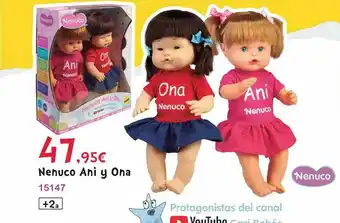 Josber Toys Nenuco Ani Y Ona oferta
