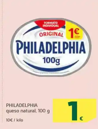 HiperDino PHILADELPHIA queso natural oferta