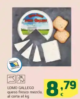 HiperDino LOMO GALLEGO queso fresco mezcla oferta