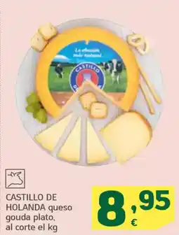 HiperDino CASTILLO DE HOLANDA queso gouda plato, oferta