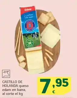 HiperDino CASTILLO DE HOLANDA queso edam en barra, oferta