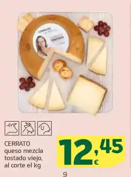 HiperDino CERRATO queso mezcla tostado viejo oferta