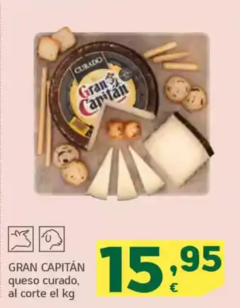 HiperDino GRAN CAPITÁN queso curado, oferta