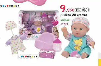 Josber Toys Muneca 20 Cm Voz oferta