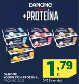 HiperDino DANONE Yogur con proteína oferta