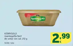 HiperDino KERRYGOLD mantequilla fácil de untar con sal oferta