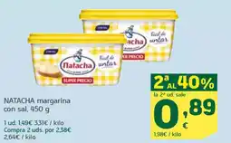 HiperDino NATACHA margarina con sal oferta