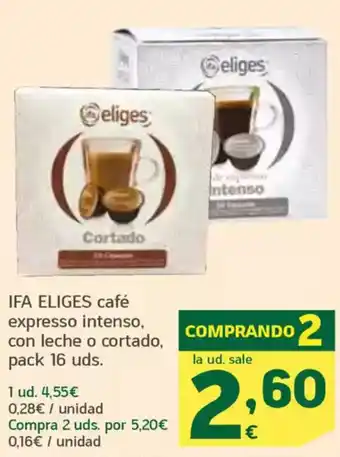 HiperDino IFA ELIGES caféexpresso intenso oferta