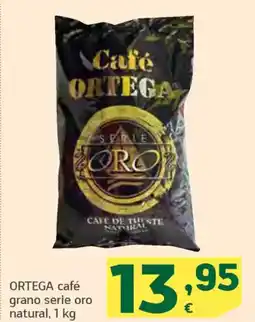 HiperDino ORTEGA café grano serie oro natural, oferta