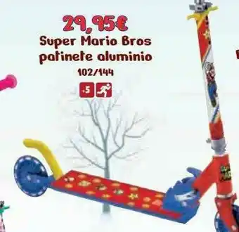 Jugueterías Nikki Super Mario Bros Patinete Aluminio oferta