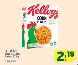 HiperDino KELLOGG'S cereales Corn Flakes oferta