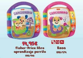 Jugueterías Nikki Fisher-price Libro Aprendizaje Perrito oferta