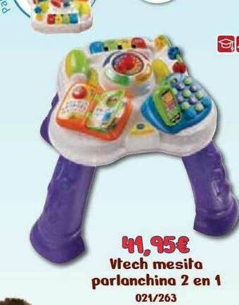 Jugueterías Nikki Vtech Mesita Parlanchina 2 En 1 oferta