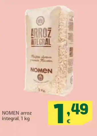 HiperDino NOMEN arroz integral oferta