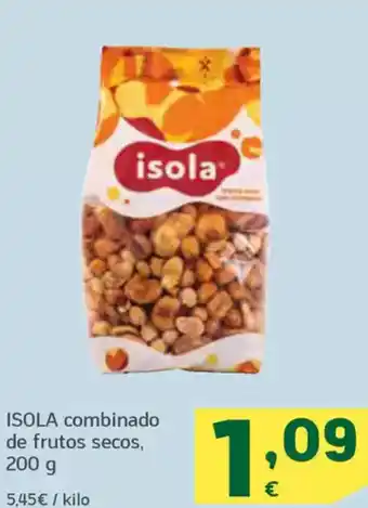 HiperDino ISOLA combinado de frutos secos oferta