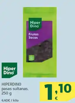 HiperDino HIPERDINO pasas sultanas oferta