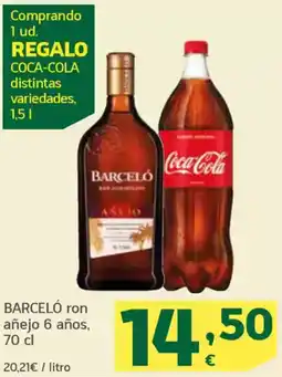 HiperDino BARCELÓ ron añejo 6 años oferta