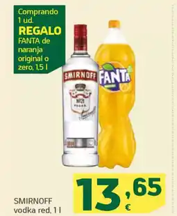 HiperDino SMIRNOFF vodka red oferta