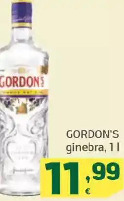 HiperDino GORDON'S ginebra oferta