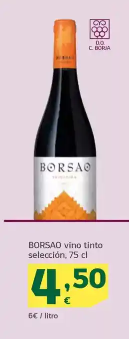 HiperDino BORSAO vino tinto selección oferta