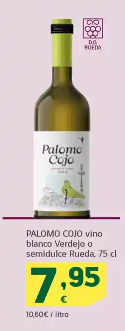 HiperDino PALOMO COJO vino blanco Verdejo o semidulce Rueda oferta