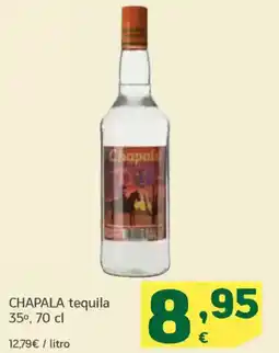 HiperDino CHAPALA tequila 35° oferta