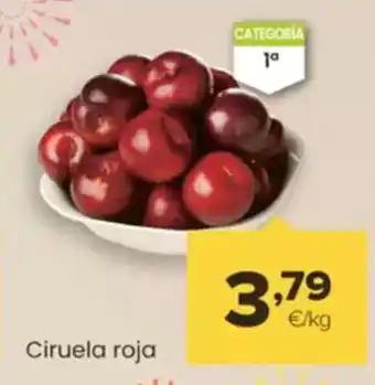 Autoservicios Familia Ciruela roja oferta