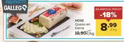 Autoservicios Familia HOXE Queso en barra oferta