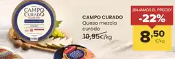 Autoservicios Familia CAMPO CURADO Queso mezcla curado oferta