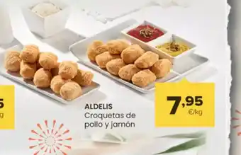 Autoservicios Familia ALDELIS Croquetas de pollo y jamón oferta