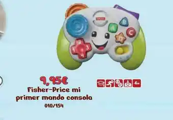 Jugueterías Nikki Fisher-price Mi Primer Mondo Consola oferta