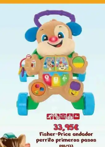 Jugueterías Nikki Fisher-price Andador Perrito Primeros Pasos oferta