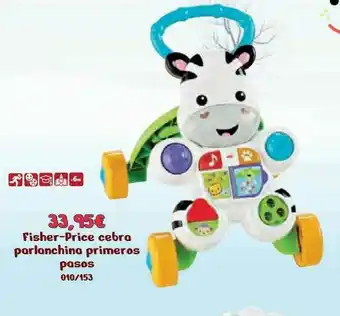 Jugueterías Nikki Fisher-price Cebra Parlanchina Primeros Pasos oferta