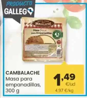 Autoservicios Familia CAMBALACHE Masa para empanadillas oferta