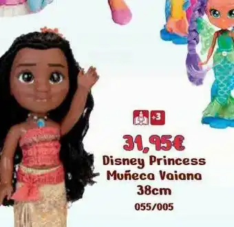Jugueterías Nikki Disney Princess Muñeca Vaiana 38cm oferta