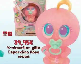 Jugueterías Nikki K-simeritos Glito Esparklina Rosa oferta