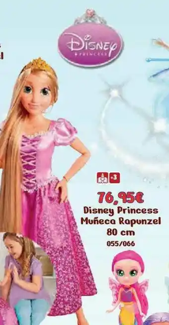 Jugueterías Nikki Disney Princess Muñeca Rapunzel 80 Cm oferta