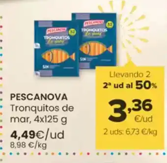 Autoservicios Familia PESCANOVA Tronquitos de mar oferta