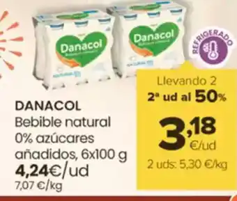 Autoservicios Familia DANACOL Bebible natural 0% azúcares oferta