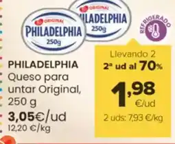 Autoservicios Familia PHILADELPHIA Queso para untar Original oferta