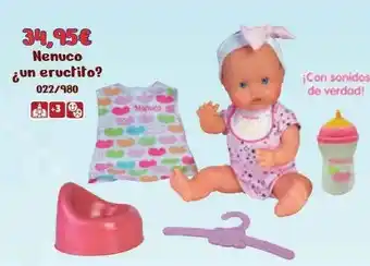 Jugueterías Nikki Nenuco ¿un Eructito? oferta
