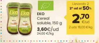 Autoservicios Familia EKO Cereal soluble oferta