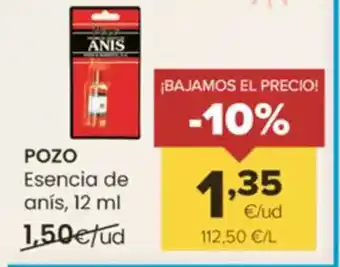 Autoservicios Familia POZO Esencia de anís oferta