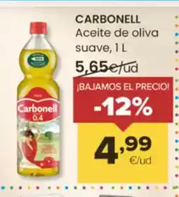 Autoservicios Familia CARBONELL Aceite de oliva suave oferta