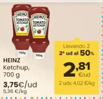 Autoservicios Familia HEINZ Ketchup oferta