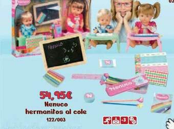 Jugueterías Nikki Nenuco Hermanitos Al Cole oferta